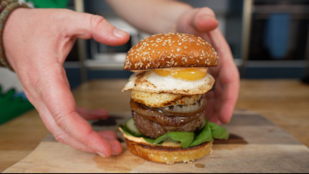 Gordon Ramsay's viral wagyu cheeseburger